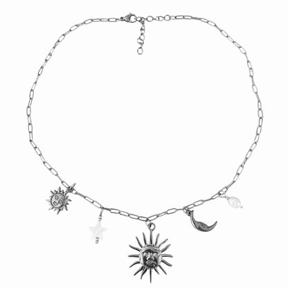 MOON AND SUN - NECKLACE